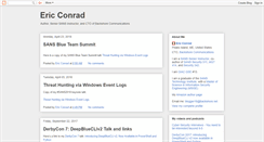 Desktop Screenshot of ericconrad.com